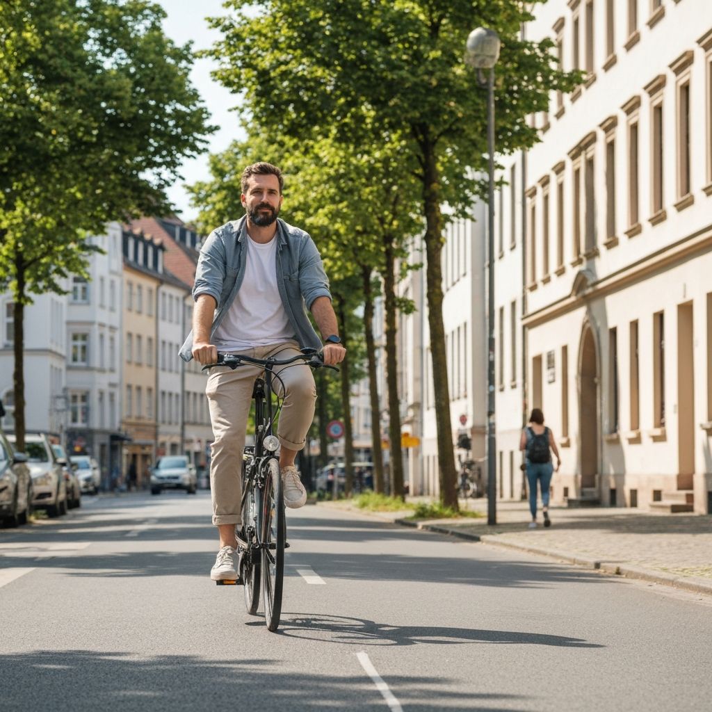 Active lifestyle in German urban environment