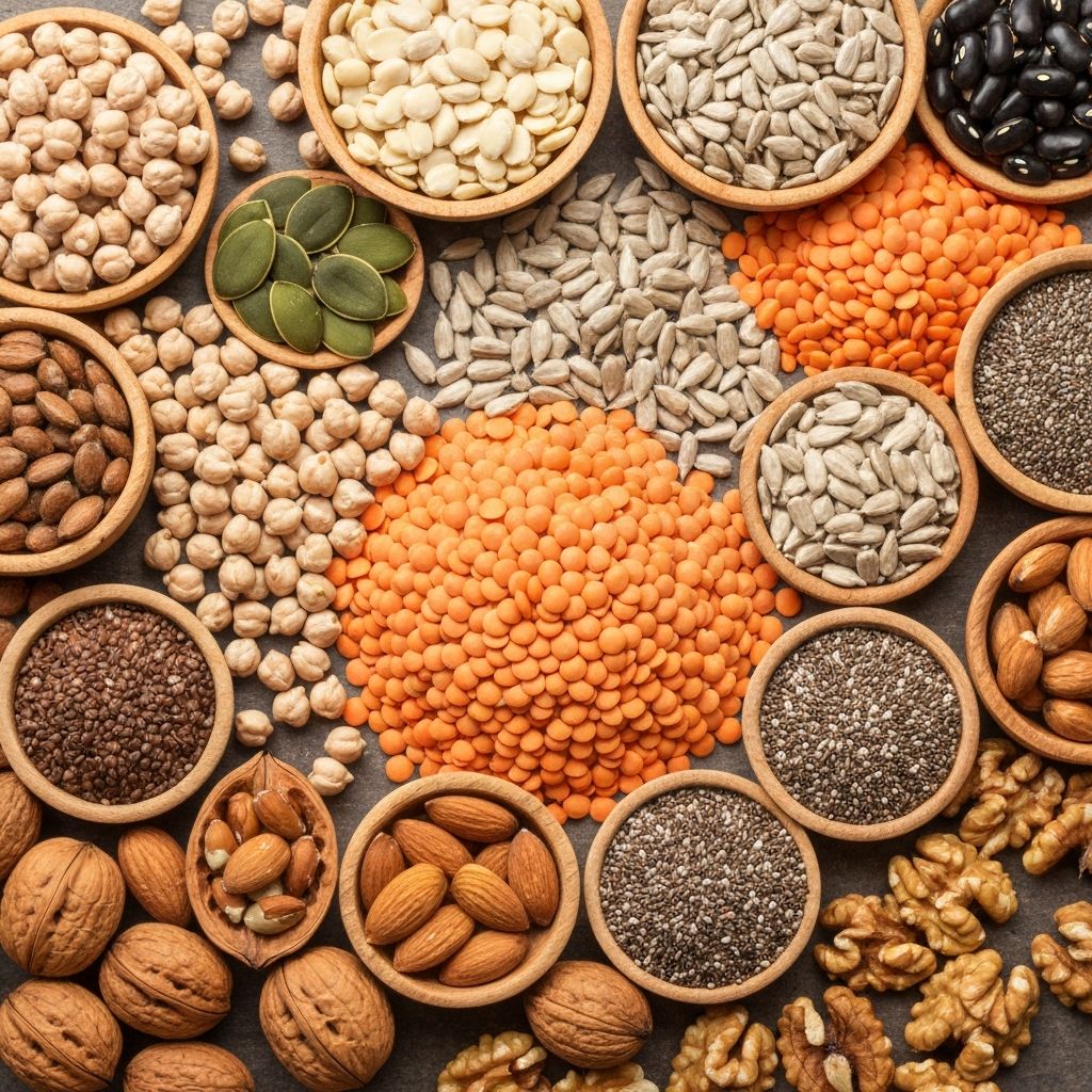 Natural protein and strength ingredients